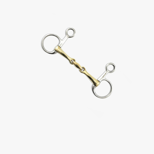 Embouchure de bouchet pour cheval en acier inoxydable haute performance avec embout en cuivre, fourniture professionnelle OEM pour l'équitation - Product Image 3