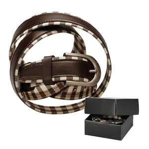 Ceinture en cuir personnalisée unisexe Tous pour cadeaux promotionnels et d'affaires - Product Image 1