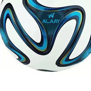 Balón de fútbol cosido a mano ligero personalizable Alaay 100% diseño personalizado de Color sólido de alta calidad - Product Image 5