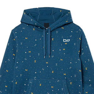 Sudadera con capucha de secado rápido de alta calidad para hombre, ropa de calle en blanco Lisa más Popular para invierno, cuello con capucha personalizable sólido - Product Image 6