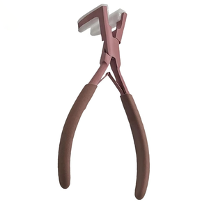 Hot Selling Stainless Steel <b>Hair</b> Extension <b>Tool</b> Tape Plier Comfortable Grip Weft Bonding Smooth Equal Pressure for <b>Hair</b> Stylists - Product Image 2