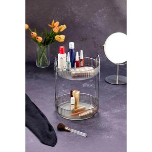 Organizzatore multiuso organizzatore di gioielli cosmetici a rotazione di 360 gradi Organizer per il trucco organizzatore per il bagno