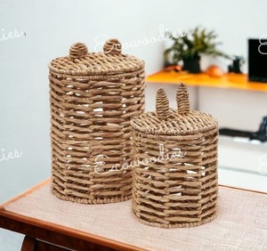 Grand panier de rangement en forme d'animal au design exclusif pour la décoration de la chambre de bébé Panier à linge en osier pour enfants et bébés - Product Image 2
