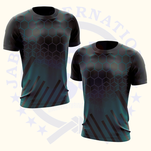 เสื้อยืด100% ลำลองสำหรับผู้ชายฤดูร้อนพิมพ์ลายนูนคอกลมทรงโอเวอร์ไซส์พร้อมตัวเลือกแบบทำมือ - Product Image 6