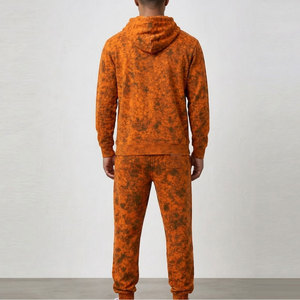 Survêtement délavé à l'acide style 2026 en tissu confortable, idéal pour les tenues décontractées et sportives - Product Image 2