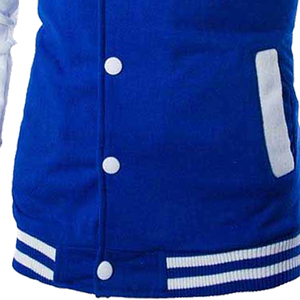 High Quality Fashionable Baseball <b>Letter</b> <b>Man</b> <b>Jacket</b> Custom Embroidered <b>Letters</b> Coat Plus Size <b>Men's</b> <b>Jackets</b> Stand Varsity <b>Jacket</b> - Product Image 5