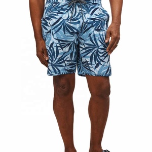 Vente en gros de shorts de gym athlétiques pour hommes imprimés sur mesure 100% maillots de bain de sport en polyester vêtements de plage solides nouveaux sports à impression personnalisée - Product Image 1