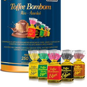 Bonbon Toffee Mix 250g Tubo de papel, delicioso surtido de dulces en conveniente sin gluten - Product Image 4