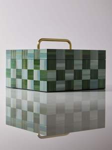 Cajas de almacenamiento de resina multiusos Caja de resina decorativa elegante para el hogar Oficina y regalo Hecho a mano con cuidado - Product Image 4