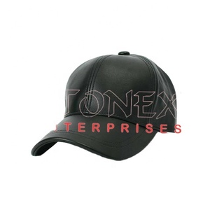 Sombrero de calle unisex con logotipo personalizado Gorra de béisbol con logotipo OEM sin estructura y correa de cuero - Product Image 1