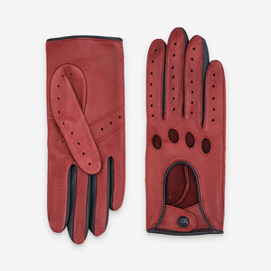 Alta calidad al por mayor personalizado para hombre de calidad superior guantes de cuero de conducción de moda negro dedo completo guantes de conducción - Product Image 2