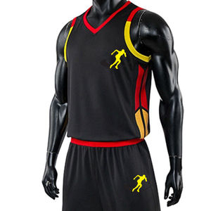 Camisetas de baloncesto para hombre personalizadas, uniformes transpirables de secado rápido, camiseta de retroceso profesional con opción de talla grande - Product Image 1