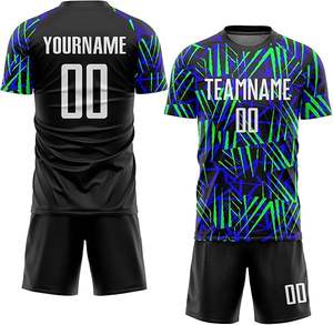 Nouvel uniforme de football personnalisable pour hommes adultes et enfants ensemble de maillots de football pour l'entraînement vêtements de football de qualité - Product Image 1