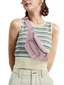 Riñonera con Bolsillos y cremallera para hombre y mujer, Cangurera para la cintura al por mayor, al por mayor, barata - Product Image 3