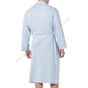 Peignoir en coton gaufré 100% pour femmes et hommes - Haute qualité, respirant et séchage rapide, personnalisable, pour usage hôtelier - Product Image 2