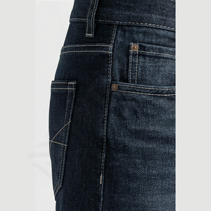 Jeans de Hombre de Alta Calidad, 100% Algodón, Corte Slim Fit, Nuevo Estilo Moderno, Cintura Alta, Pierna Recta, Cómodos y Elásticos - Product Image 5