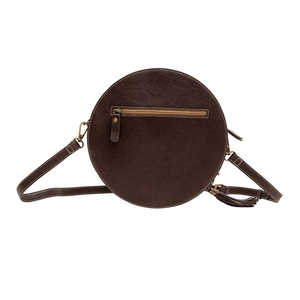 Recién llegado, bolso bohemio con tirantes para mujer, cuero genuino hecho a mano, bordado Vintage, diseño único para la elegancia diaria - Product Image 4