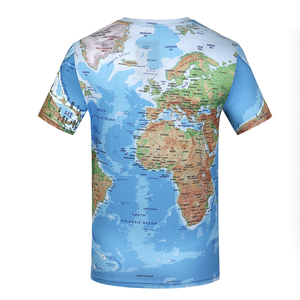 เสื้อยืดผู้ชายสีขาวเรียบง่ายแขนสั้นราคาถูกผลิตจากโรงงาน - Product Image 3