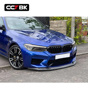 Para BMW F90 M5 Competition CS 2017-2020, alerón delantero <span class=keywords><strong>de</strong></span> fibra <span class=keywords><strong>de</strong></span> carbono seca estilo ML GTS, extensión <span class=keywords><strong>de</strong></span> labio divisor 51192449921 - Product Image 5