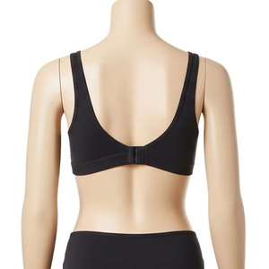 Soutien-gorge d'été uni à séchage rapide, matière douce en polyester et élasthanne, respirant, léger, confortable, vêtements de sport pour femmes, usage quotidien - Product Image 1
