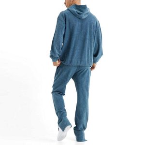 Conjunto Deportivo de Mujer, Estilo Deportivo, Lavado Ácido, Transpirable, Personalizado, con Capucha, Logotipo Bordado, Superventas - Product Image 2