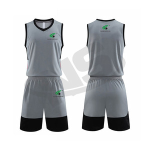 Vente en gros uniforme de basket-ball vêtements de sport à séchage rapide sur mesure pour hommes maillot et short d'équipe en polyester léger - Product Image 4