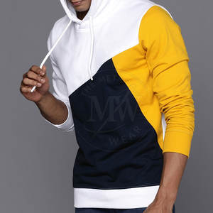 Custom Printed 100% Cotton Solid Pullover <b>Hoodie</b> for Men Women Winter Breathable Eco-Friendly Casual Hooded <b>Soft</b> Fabric Pocket - Product Image 2