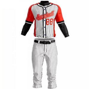 Uniformes de béisbol y softbol hechos a medida, novedad de 2025, conjuntos de ropa deportiva al por mayor, uniformes de béisbol de nuevo diseño - Product Image 4