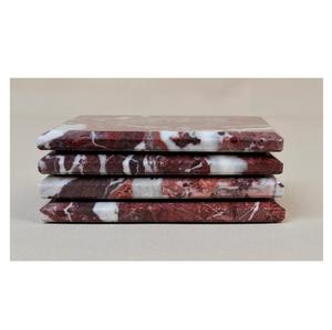 Elegant <b>Polished</b> Marble Coasters and Modern Round High Quality Mats & <b>Pads</b> for Home Hotel Restaurant Use - Product Image 1