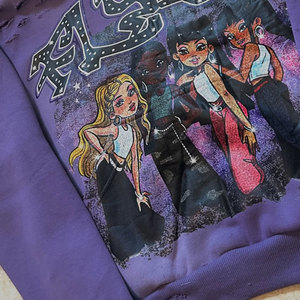 480gsm บ็อกซี่มีฮู้ดแบบสตรีทแวร์แบบหลวมๆพิมพ์ลายหน้าจอดิจิตอลแบบกำหนดเอง - Product Image 5