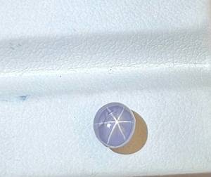 คุณภาพเกรด Top 100% ธรรมชาติหกรังสีดาวไพลินรูปไข่หลวมของแท้ขนาดสอบเทียบอัญมณีสําหรับเครื่องประดับทําใช้ - Product Image 4