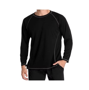 เสื้อแรชการ์ดของผู้ชายสวมใส่สบายและระบายอากาศได้ดีดีไซน์ตามสั่ง - Product Image 3