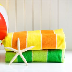 Good Quality Large Size Colorful Golf <b>Beach</b> <b>Towels</b> With <b>Stripe</b> Design <b>Beach</b> <b>Towels</b> For <b>Beach</b> Use From India - Product Image 3