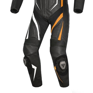Chaqueta de Motociclismo MAXLER para Hombre, de Cuero, Impermeable, Reflectante, con Certificación CE, para Todas las Estaciones, 300g - Product Image 5