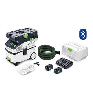 FESTOOL CTMC MIDI I I-PLUS (577151) 36V 5.2Ah (18V x 2) ไร้สาย Li-ion โทรศัพท์มือถือ M-Class ดูดฝุ่นชุดคอมโบ