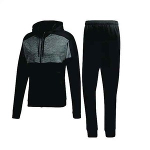 Custom Printing Embroidery Logo Hoodies and <b>Trouser</b> Sweat <b>Suits</b> With Track <b>Suits</b> Sets 100%Cotton Zipper Man Tracksuits - Product Image 1