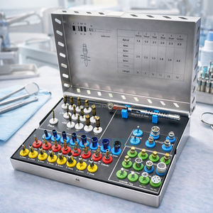 Kit de Implantes Dentales Manuales de Acero Inoxidable de Primera Calidad con Instrumentos Completos para Cirugía de Implantes para Dentistas - Product Image 6