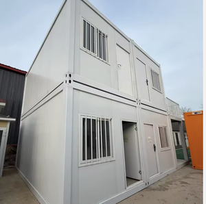 Casa Prefabricada Móvil Pequeña, Invernadero Modular Familiar para Exteriores con Estructura de Acero Galvanizado y Cristal - Product Image 4