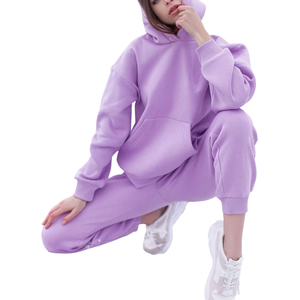Nouveaux survêtements en polyester polaire confortable pour femmes ensemble Soft Fitness Fusion pour la saison d'automne - Product Image 6