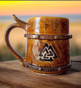 Handmade Viking Beer <b>Mug</b> Viking Drinking <b>Mugs</b>, Anniversary Gift, Husband Gifts, Couples Gift, Christmas Gifts - Product Image 1
