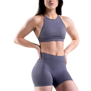 Conjuntos de Yoga para Adultos que Absorben el Sudor, con Spandex y Nailon, Ropa Deportiva Transpirable de Alta Calidad y Secado Rápido - Product Image 4