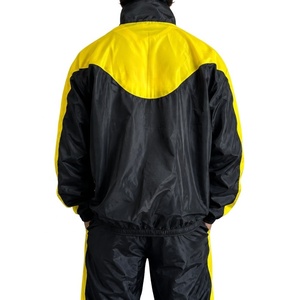 Conjunto Deportivo de Dos Piezas Personalizado Unisex, Chaqueta Cortavientos y Pantalón, Transpirable, de Nailon, para Entrenamiento y Deportes al Aire Libre - Product Image 2