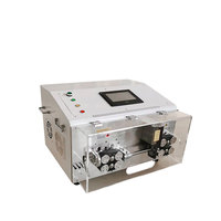Sinrad SR-70JC 70MM Quadratische Elektronische Kabelschneid- und Abisoliermaschine mit Touchpanel, SPS, 12-Rad-Antrieb, 800W, Halbautomatisch/Automatisch