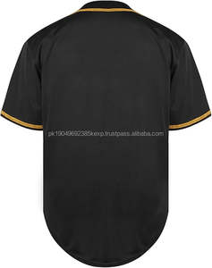 Customizable Button-Down Baseball Jerseys for Adults Unique Design Breathable Feature Made Factory Wear for Baseball Softball - Product Image 3