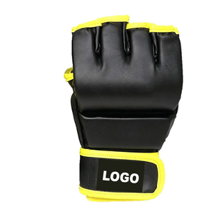 Professional Custom Design Your Own MMA Gloves <b>Boxing</b> Youth Wear Half Finger Custom Logo Leather Made Lightweight Comfortable - Product Image 4