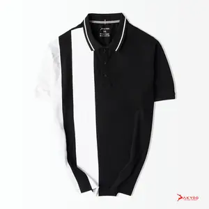 En çok satan erkek ofis Polo GÖMLEK, yüksek kaliteli % 100% pamuk/Spandex T-shirt Vietnam erkek polo GÖMLEK