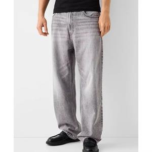 Pantalones Vaqueros Casuales para Hombre, Corte Clásico, Cómodos, Transpirables, Tejido Suave, Duraderos, para Uso Diario, Fabricación al por Mayor - Product Image 1