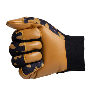 Gants de travail en cuir de chèvre et Kevlar avec dos en tissu de coton interlock, respirants, imperméables, pour la conduite et la sécurité - Product Image 6
