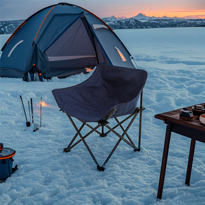 HDMFUL Never Be Cold <span class=keywords><strong>Again</strong></span> Silla de camping con calefacción alimentada por USB para todo el día Calor Incluye bolsa de transporte - Product Image 6