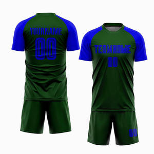 Uniforme de vêtements de football de sport Offre Spéciale pour hommes Sublimation Polyester fait à séchage rapide à manches courtes Kit d'uniforme de football d'équipe adulte - Product Image 3